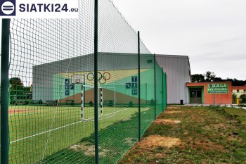 Siatki Gdańsk - Zabezpieczenie boiska w ogrodzie domowym siatką na łapacz piłek dla terenów Gdańska