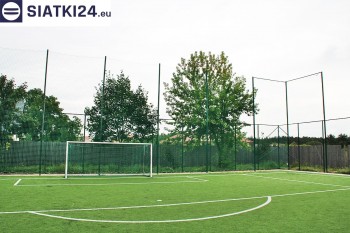Siatki Gdańsk - Tu zabezpieczysz ogrodzenie boiska w siatki; siatki polipropylenowe na ogrodzenia boisk. dla terenów Gdańska